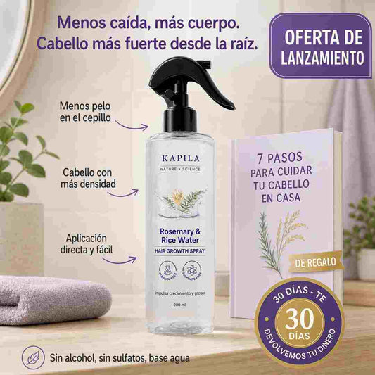Kapila Tónico de Crecimiento Romero y Arroz