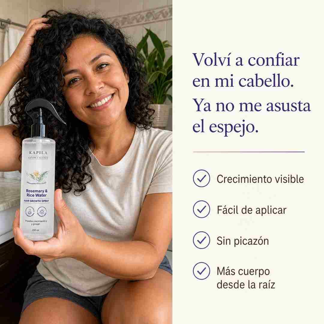 Kapila Tónico de Crecimiento Romero y Arroz
