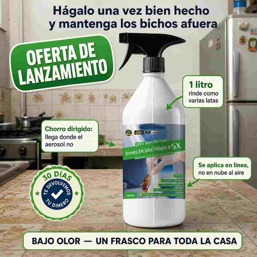 Bye Bye Bichos — Insecticida Concentrado 1 L