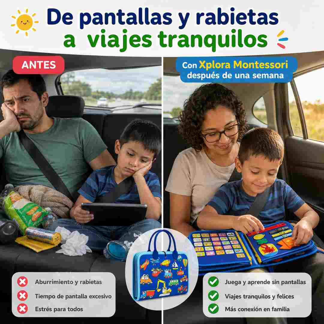 Xplora Montessori — Bolso de Actividades